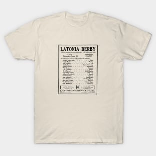 Latonia Derby Ad T-Shirt